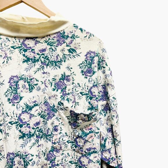 Vintage Victoria's Secret Gold Label Floral Top - Picture 3 of 8